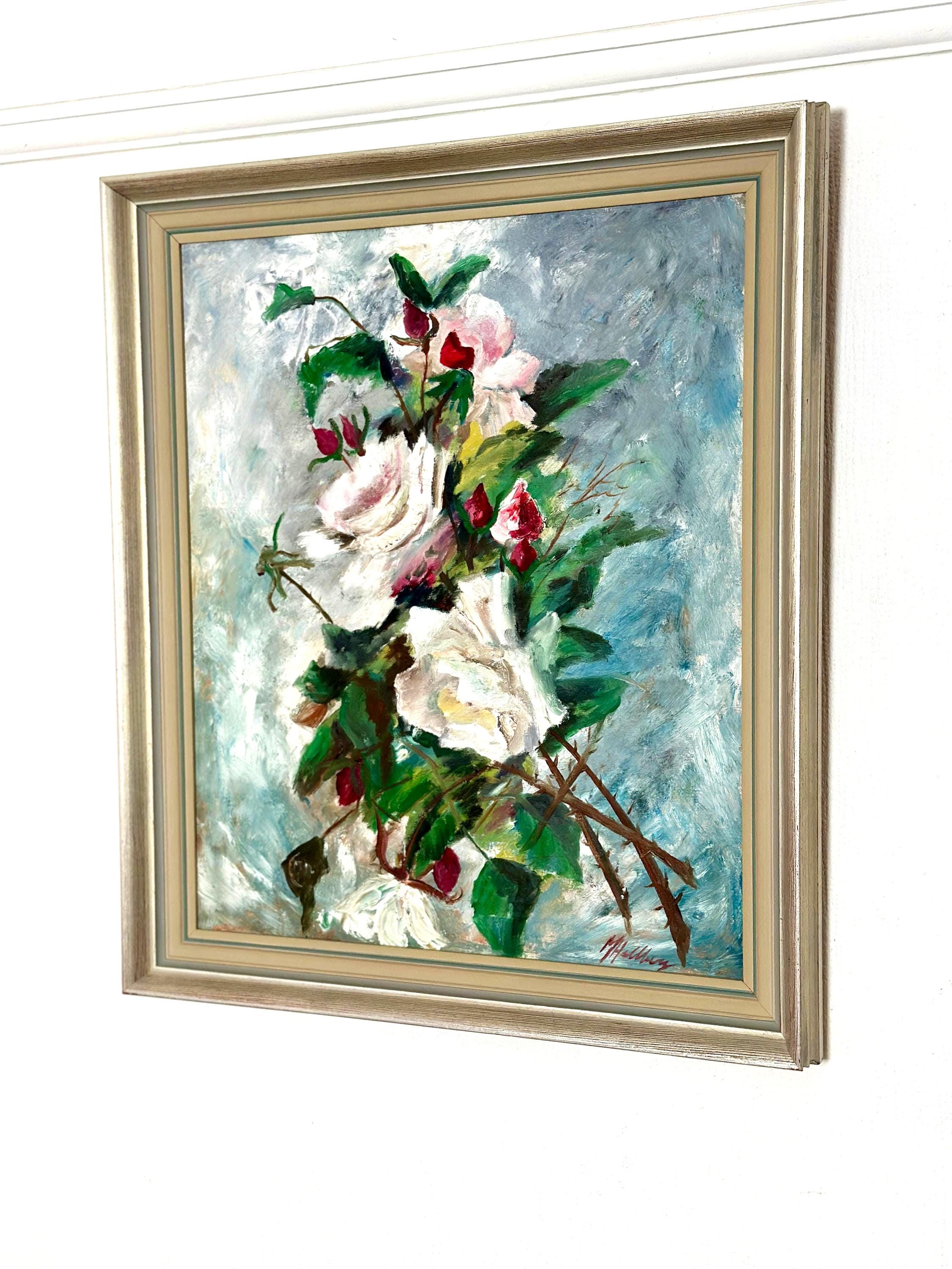 “Flower Still Life” By M. Hellberg