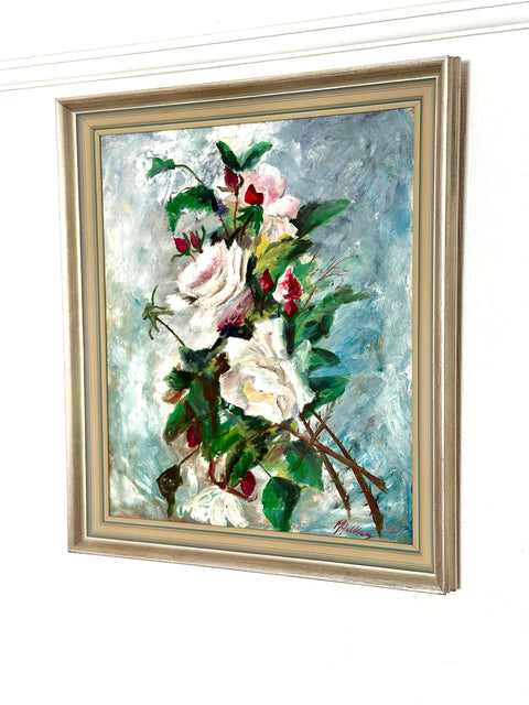 “Flower Still Life” By M. Hellberg