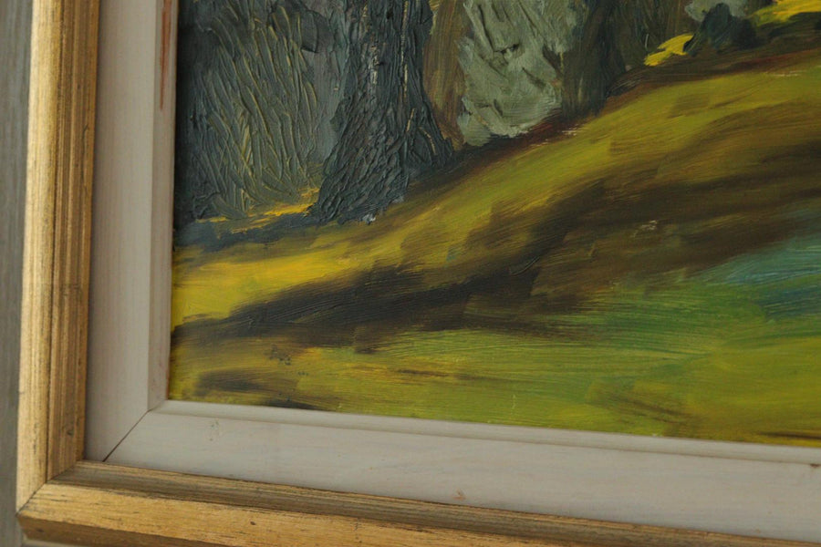 "Soluppgång i Parklandskap by Gustaf Forsberg