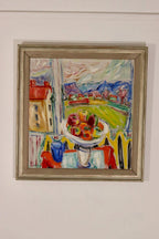 “Landscape with Still Life” by Wilhelm W. (Attributed)