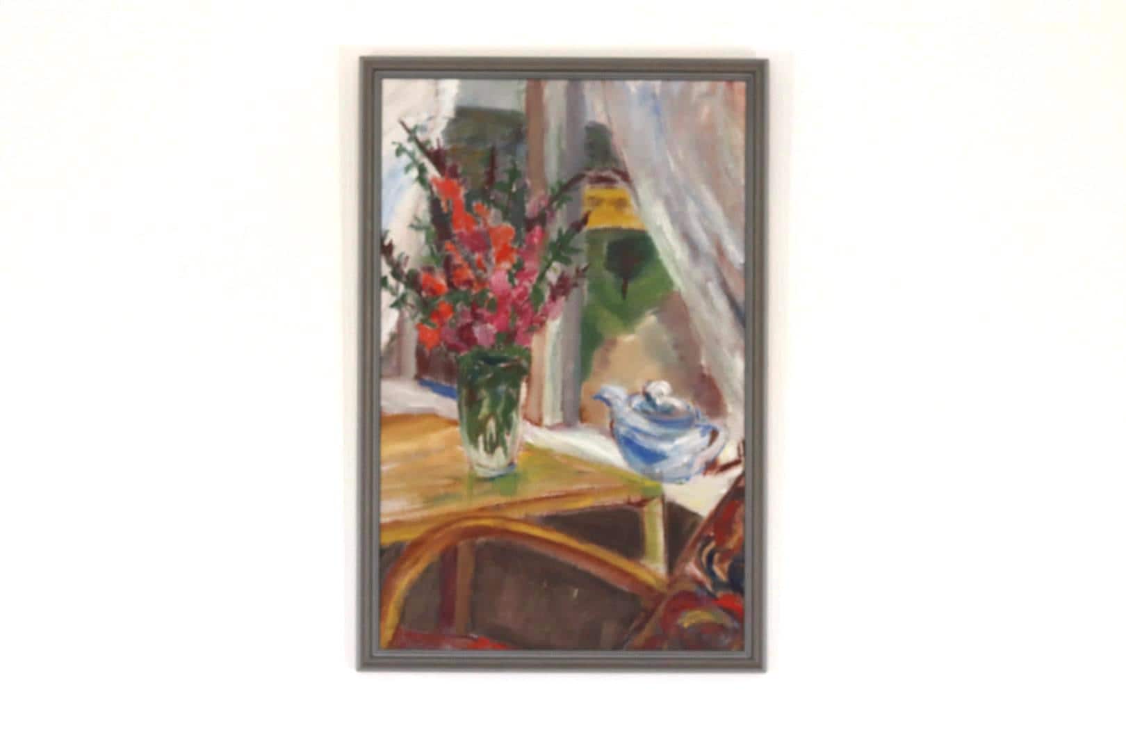 Flowers and Teapot