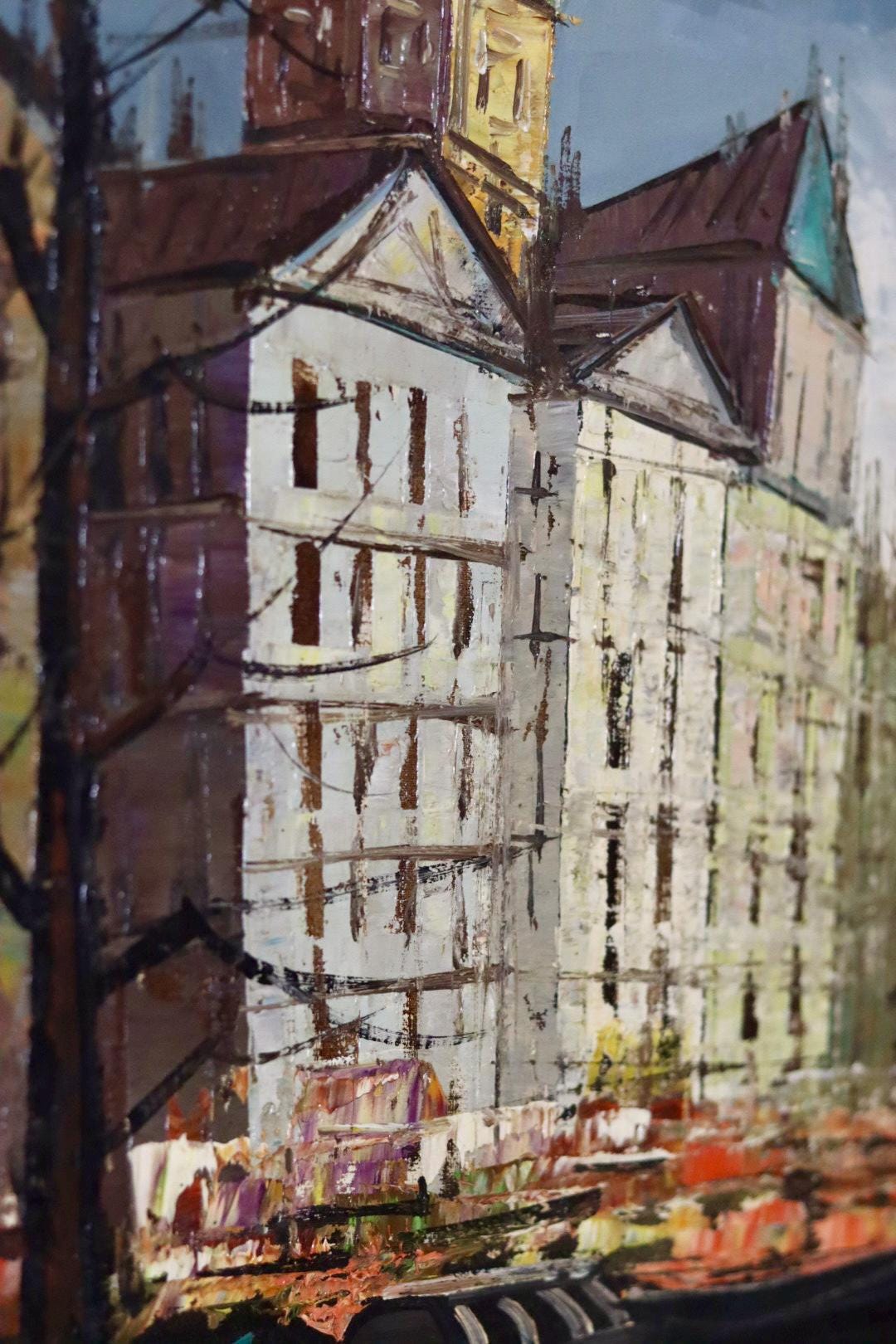 "City and Canal" by Valentine