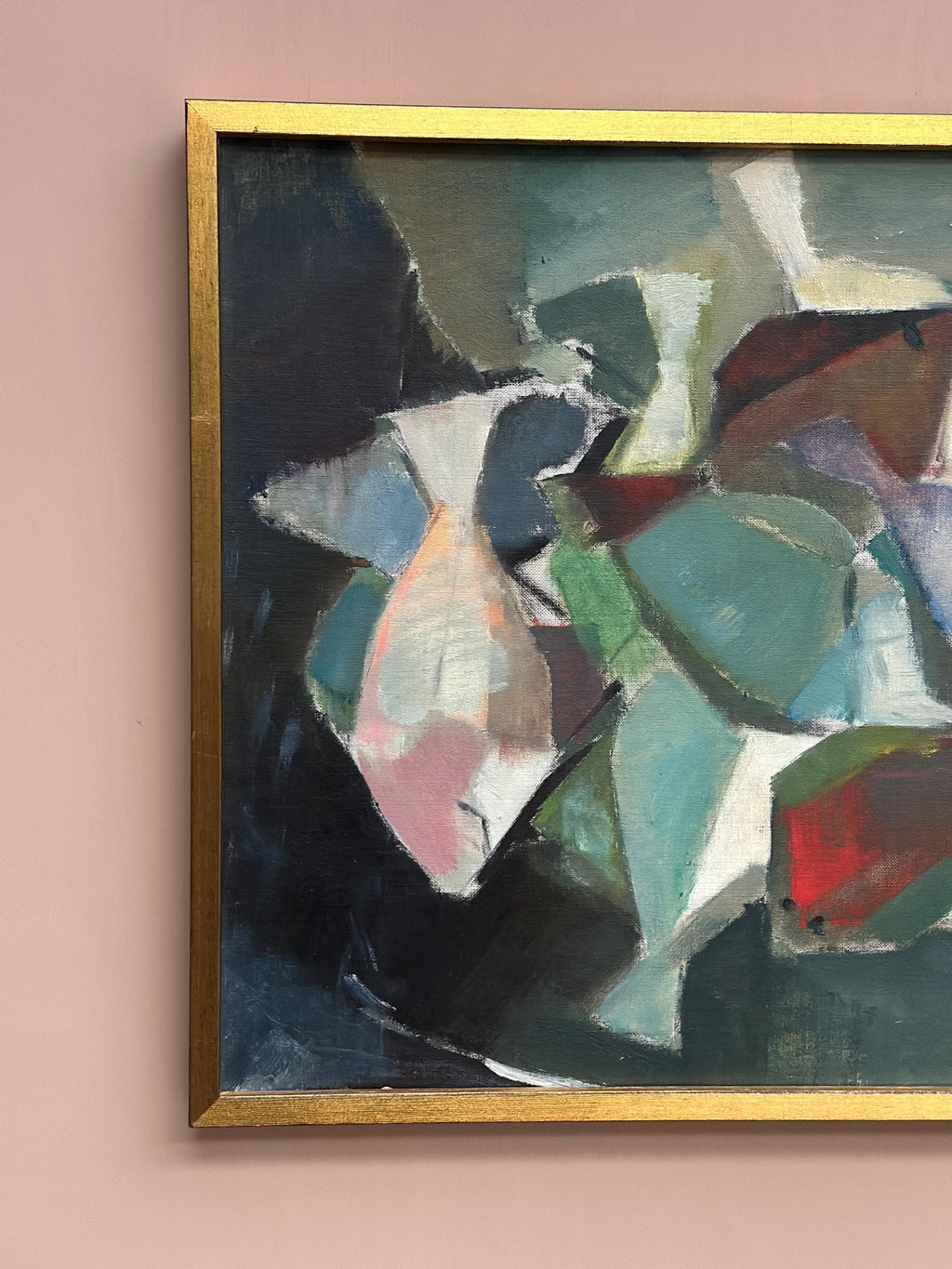 'Abstract Composition with Fish' by Lars Vidlund