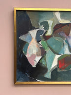 'Abstract Composition with Fish' by Lars Vidlund