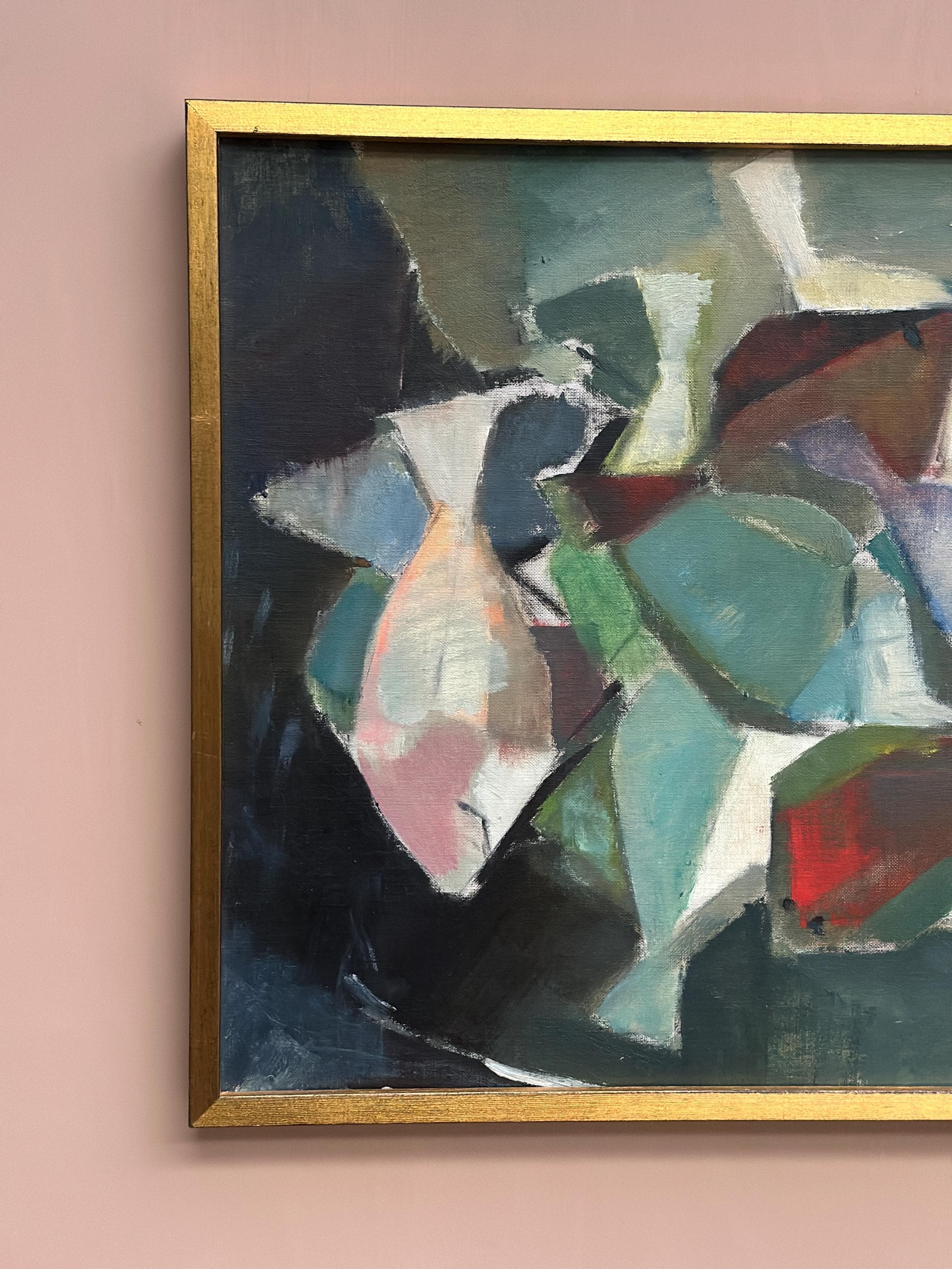 'Abstract Composition with Fish' by Lars Vidlund