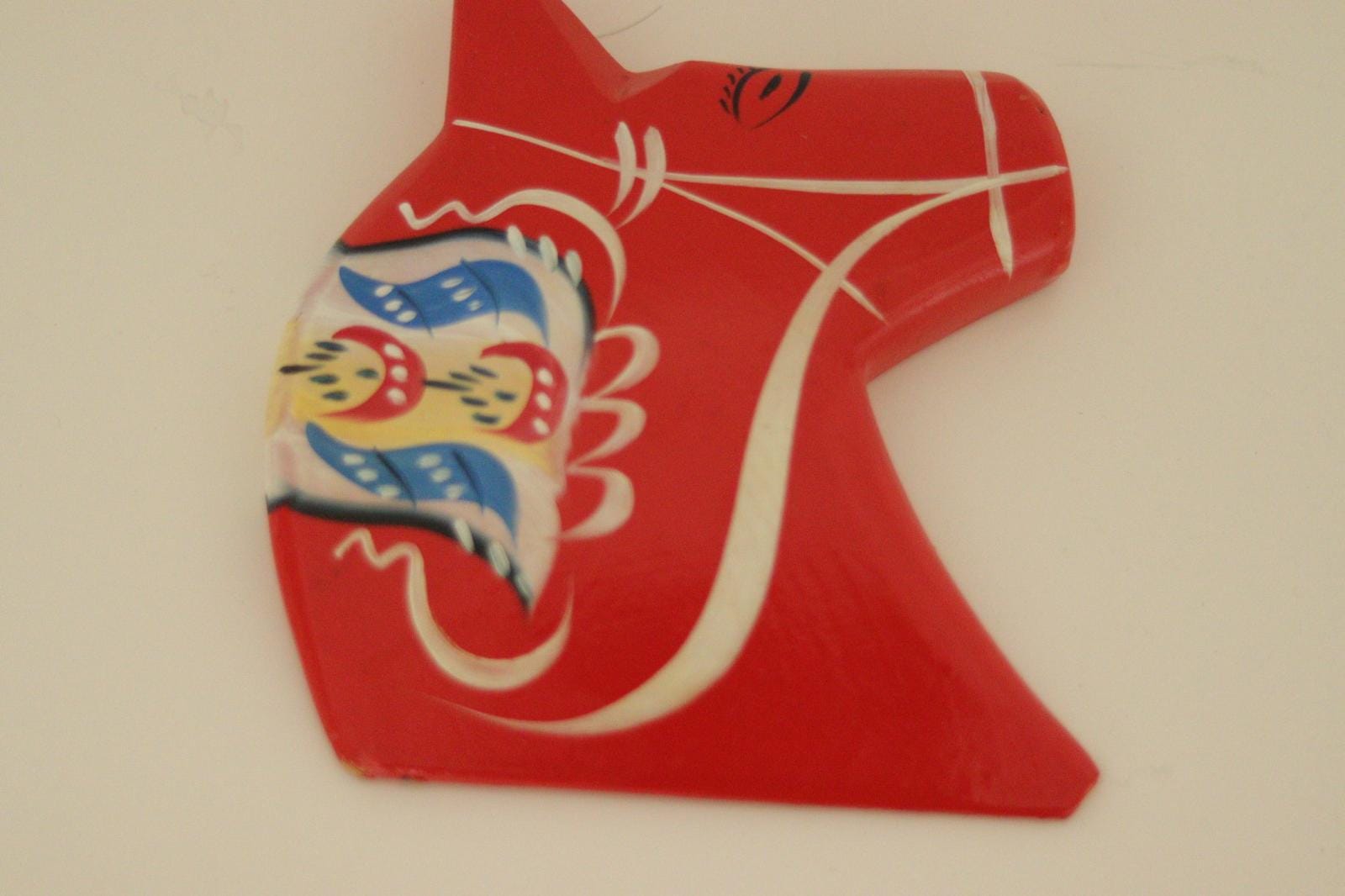 Swedish Dala Horse Plaque