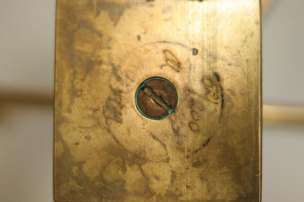 Swedish Vintage Brass Seven Arm Candelabra By Gusum