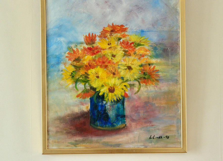 "Orange Bouquet 90" by Lilian Lindh