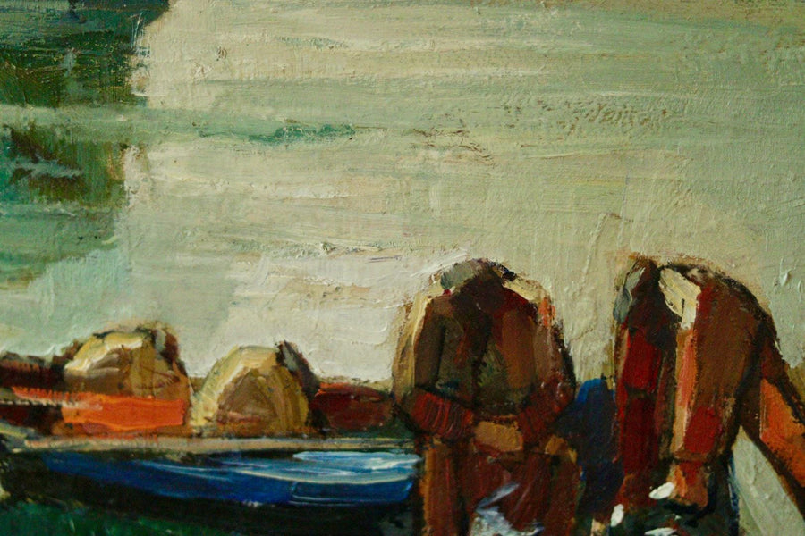 Marine Scene by Knut Norman