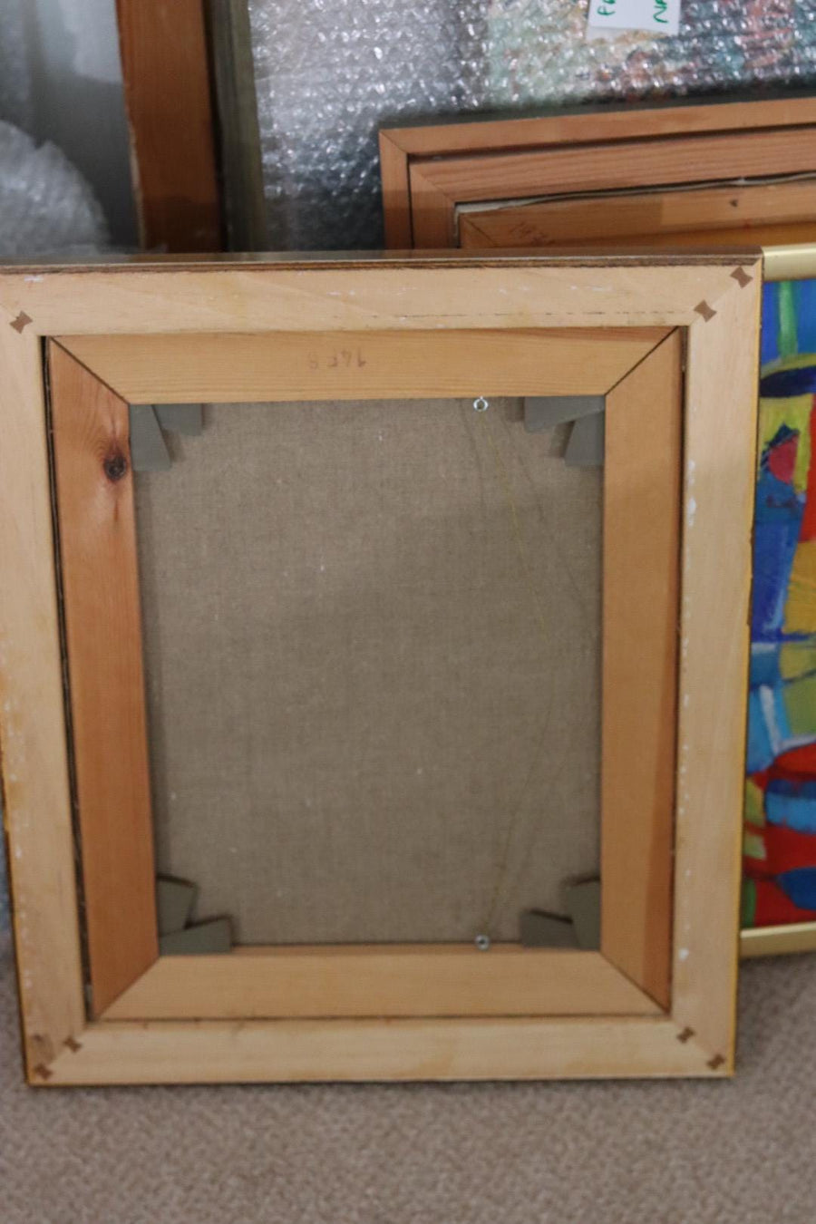 “Trees and Lake” by H. Larsson