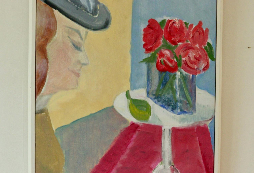 "Woman and a Vase " by Björn Gyllenhammar