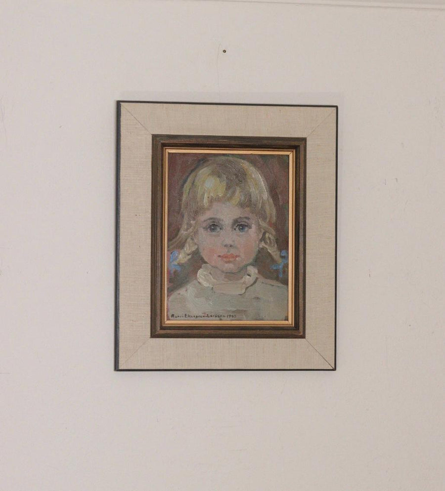 "Portrait of a Girl"by Larsson