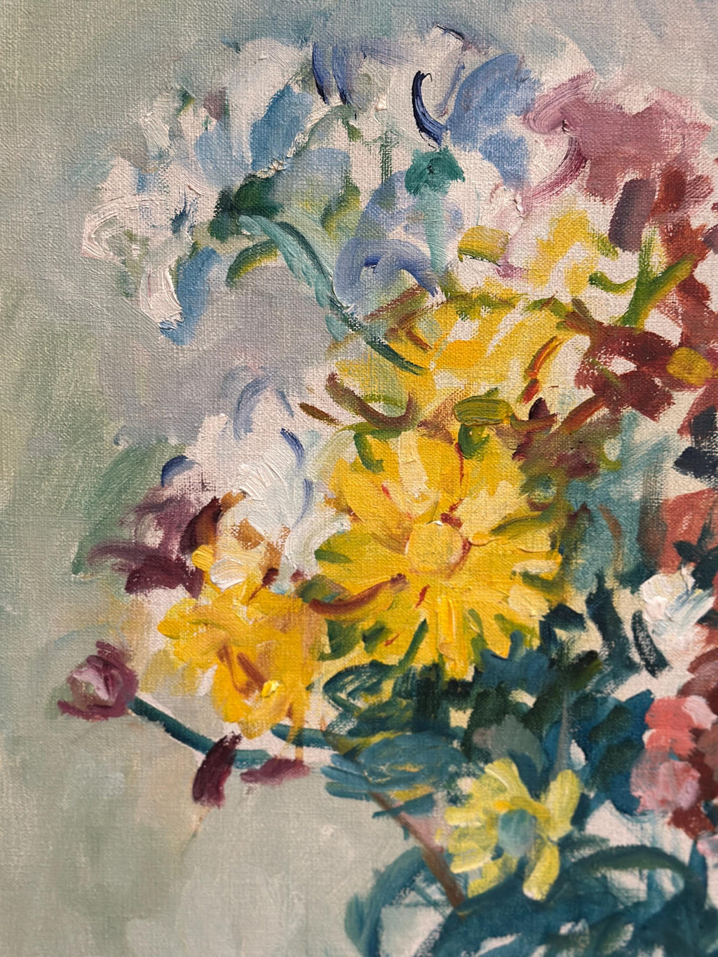 “Still Life with Flowers in Vase” by Jan Sonne