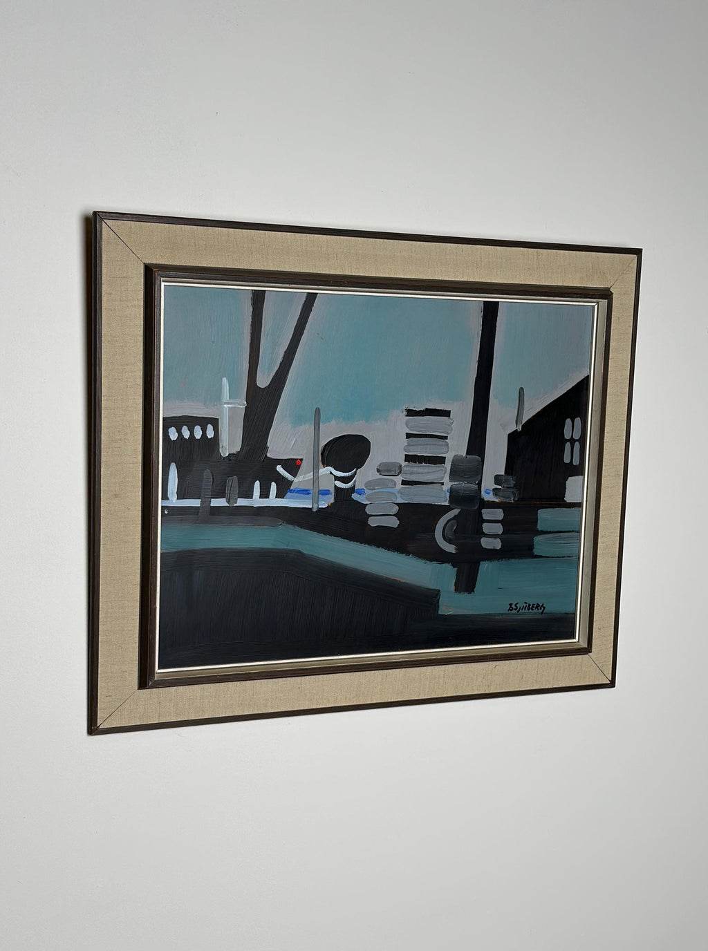 “Midnight Harbour” by BERTIL SJÖBERG