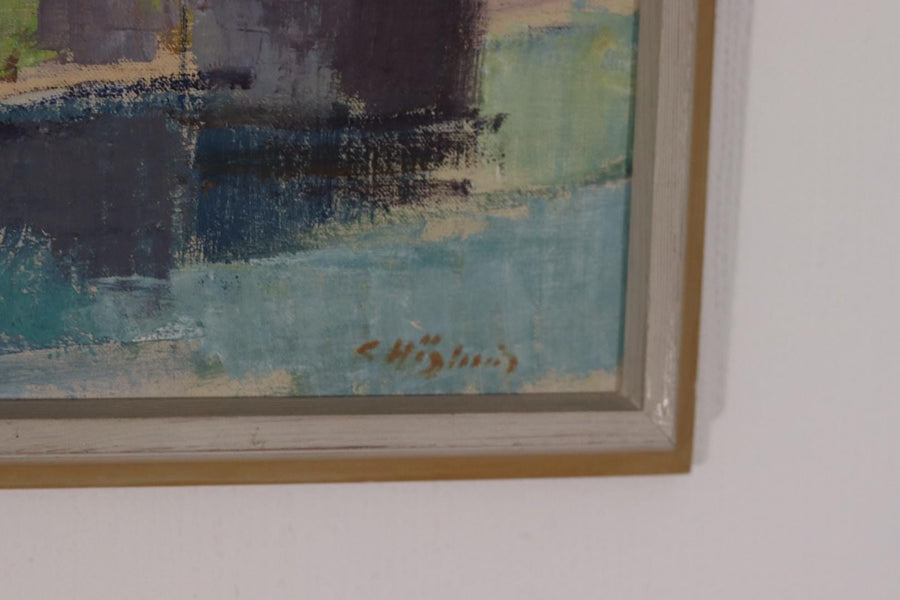 “Harbour Scene” by G. Höglund