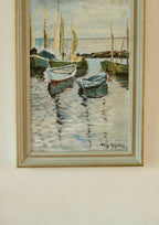 "Boats in the Harbour" by Stig Aspelin