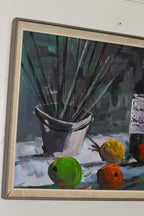 "Still Life, Wine and Fruit  " by Bronstolf