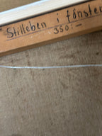 “Still Life in Window” by Lillemor Rudolf Hall