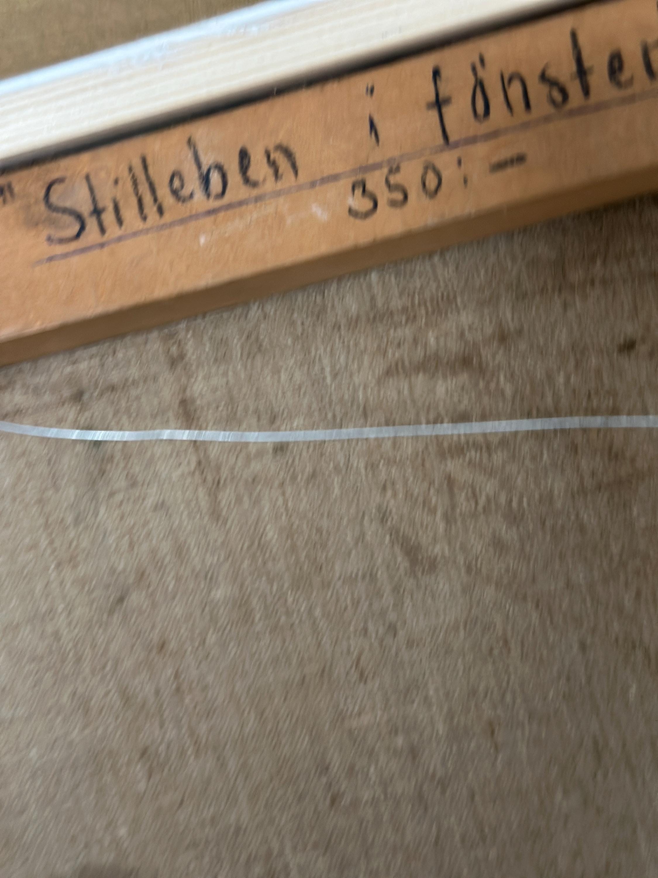 “Still Life in Window” by Lillemor Rudolf Hall