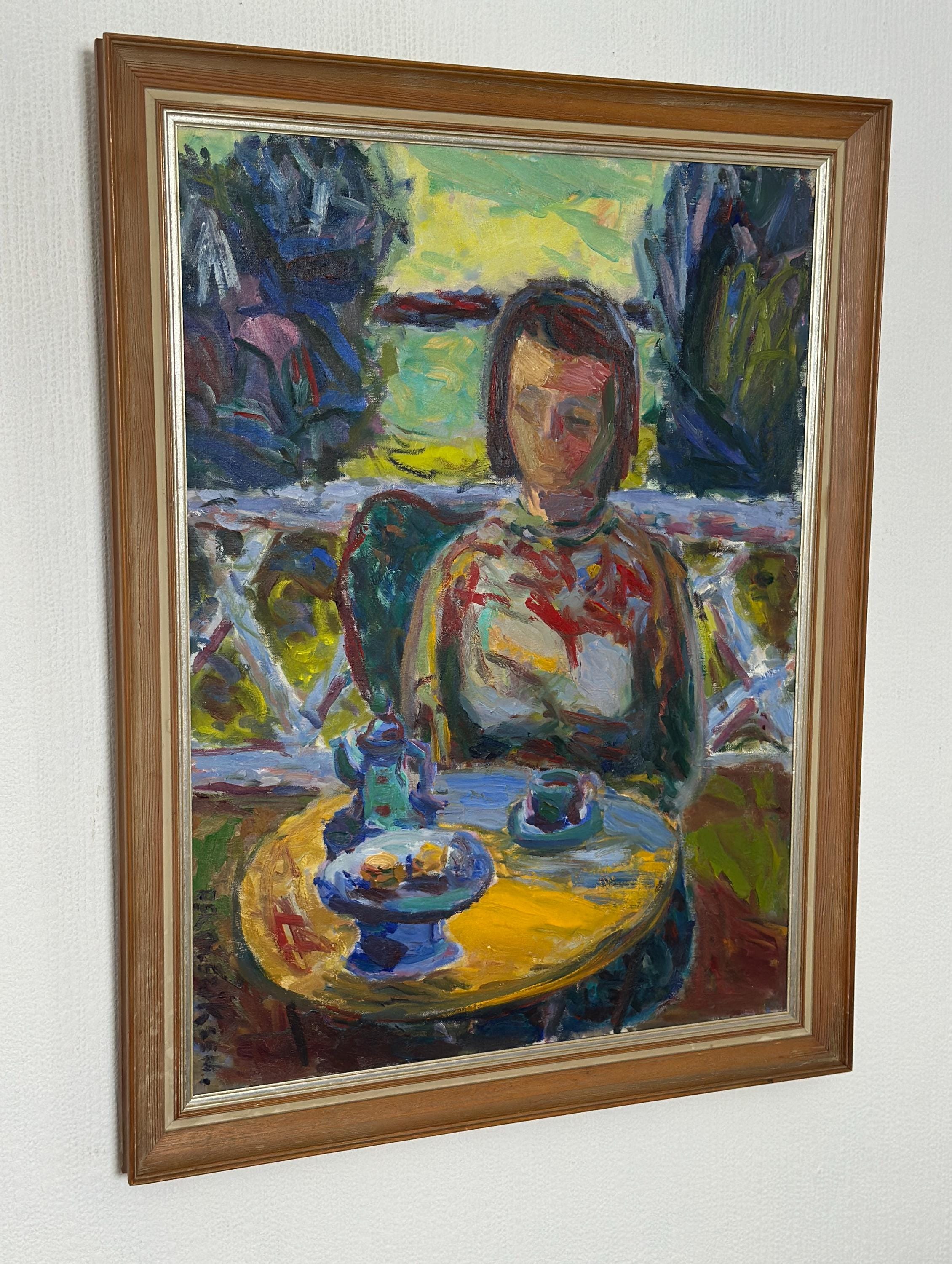 “Café Scene” by Bertil Eriksen