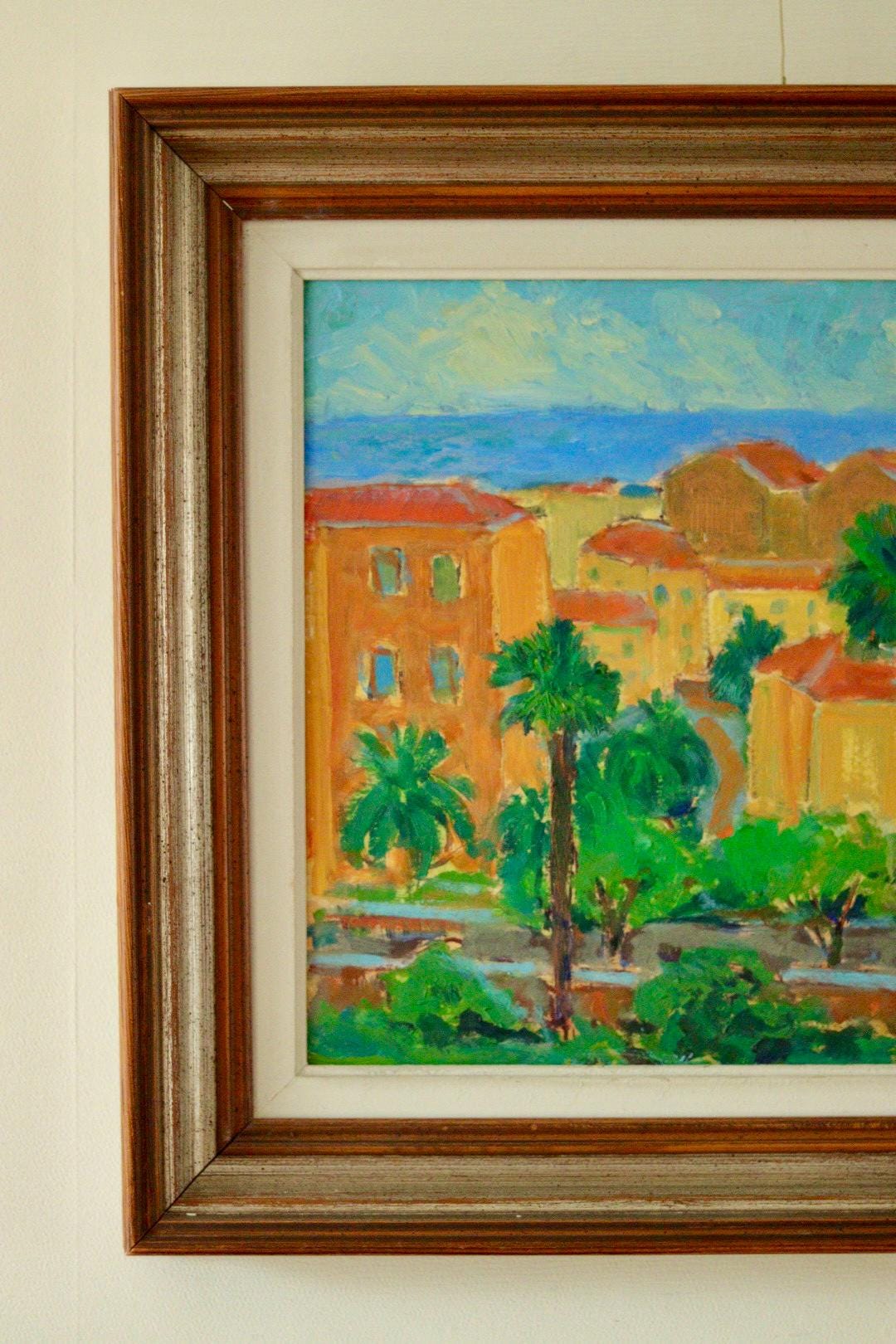 "Coastal Town" by Willy Lindeberg