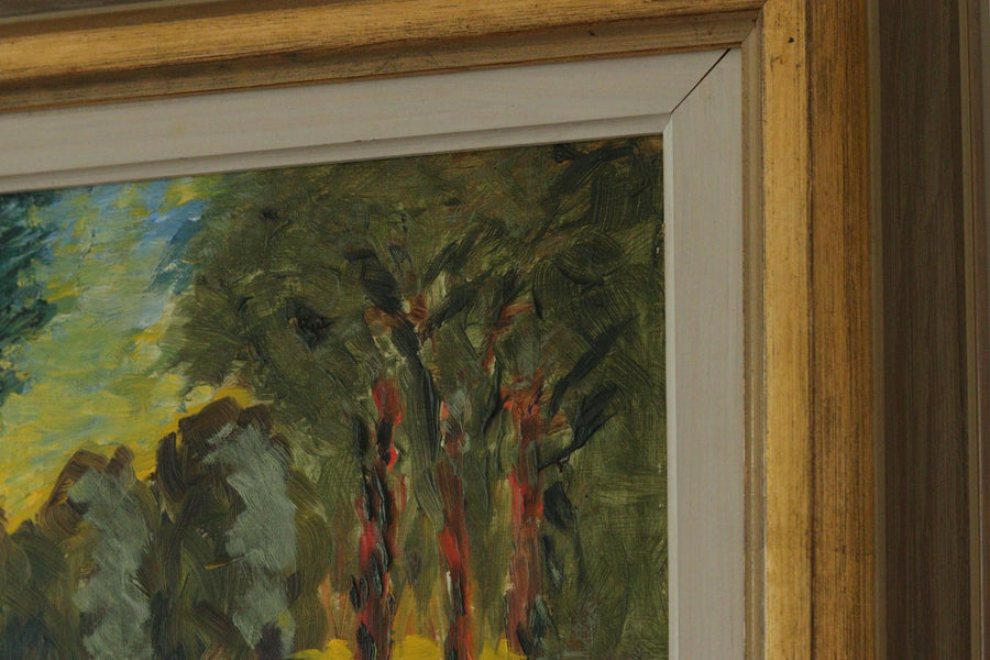 "Soluppgång i Parklandskap by Gustaf Forsberg