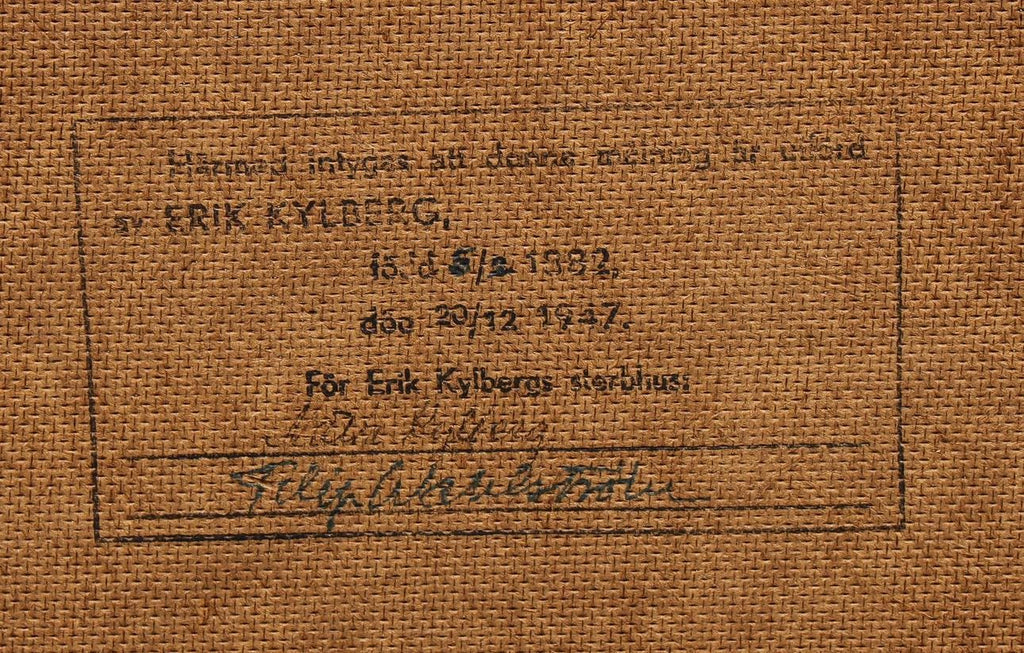 Reserved “Autumn Evening” by Erik Kylberg