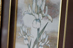 Mid-Century Original Swedish  "Trio of Flower Prints"