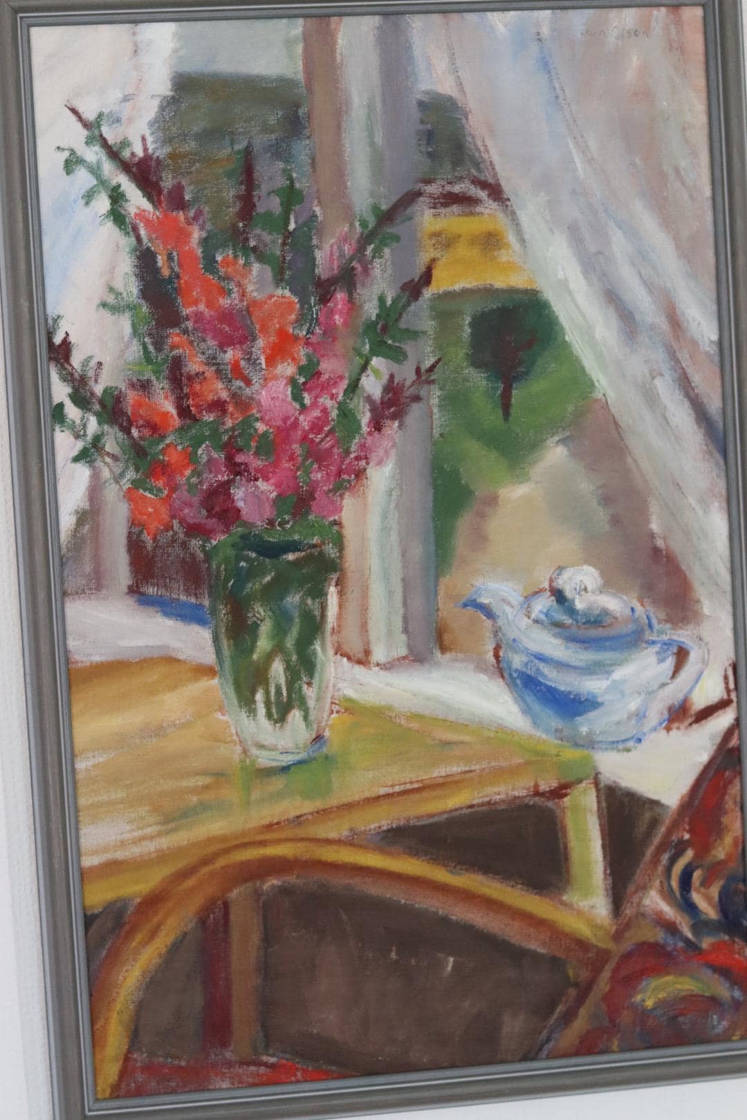 Flowers and Teapot
