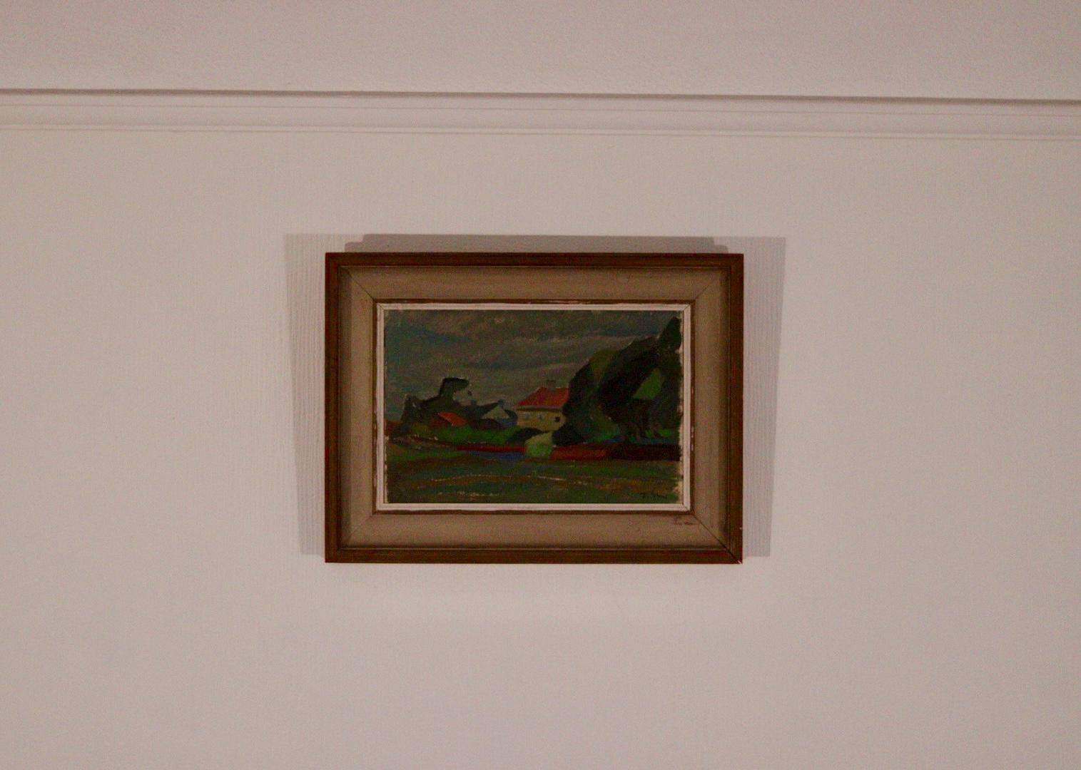 “Landscape with House” by Juho Suni