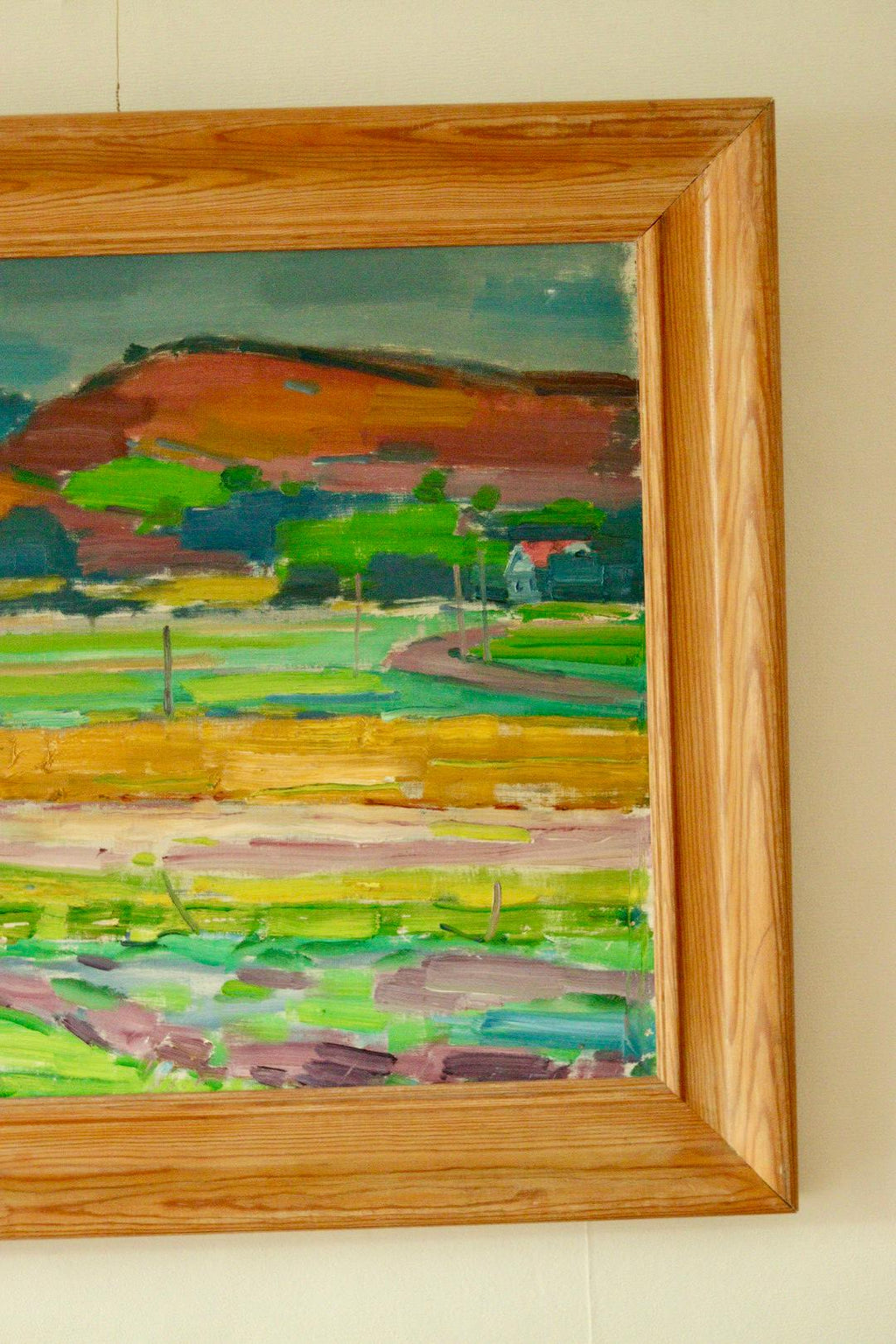 Original Mid-Century Swedish Oil on Canvas – By GERHARD LUNDBERG