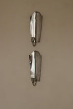 Pair of Mid Century Swedish Pewter Sconces by Svenskt Tenn