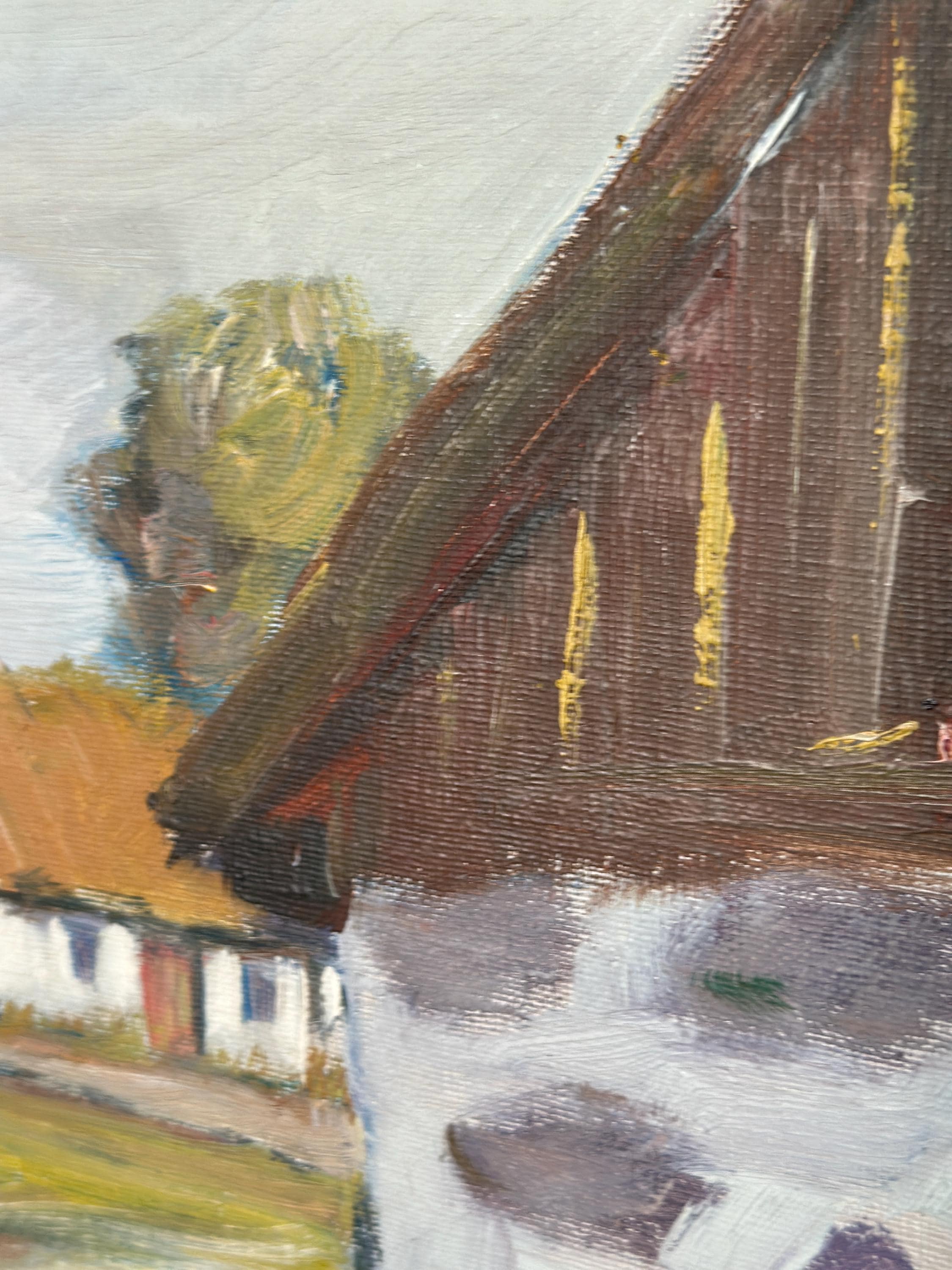 “Farm View” by P. O. Jansson