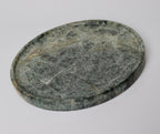 Gabriella – Indian Green Round Marble Tray  | W20cm H 2cm