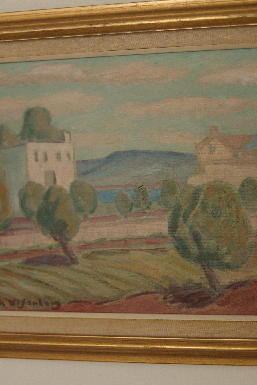 “Landscape with Buildings” by Erik Ulfonberg