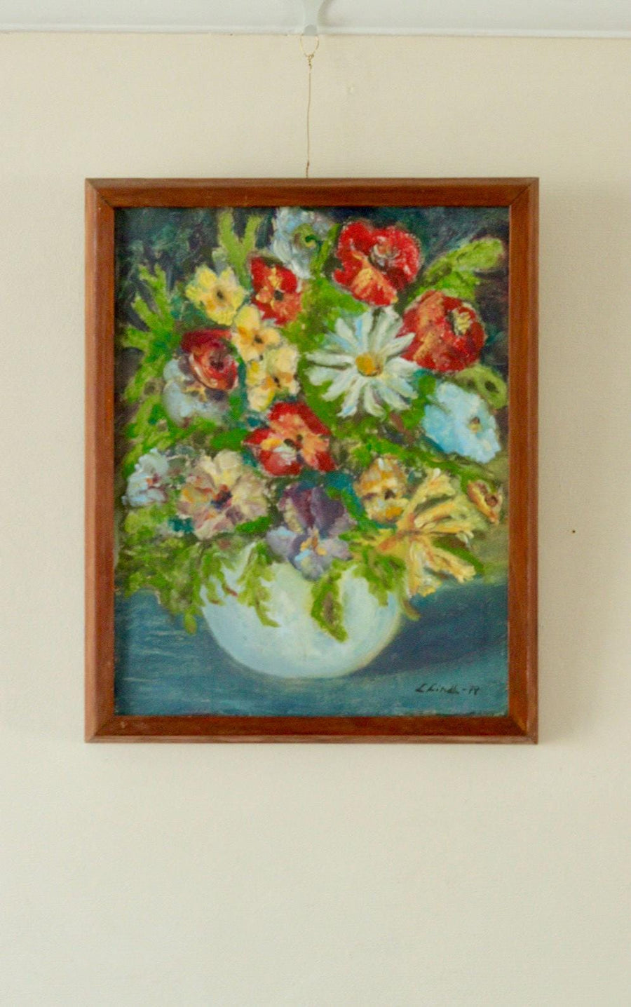 "Vibrant Bouquet 79" by Lilian Lindh-Vintage