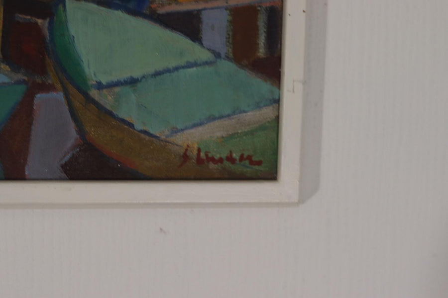 “Houses and Boats” by Helge Linden