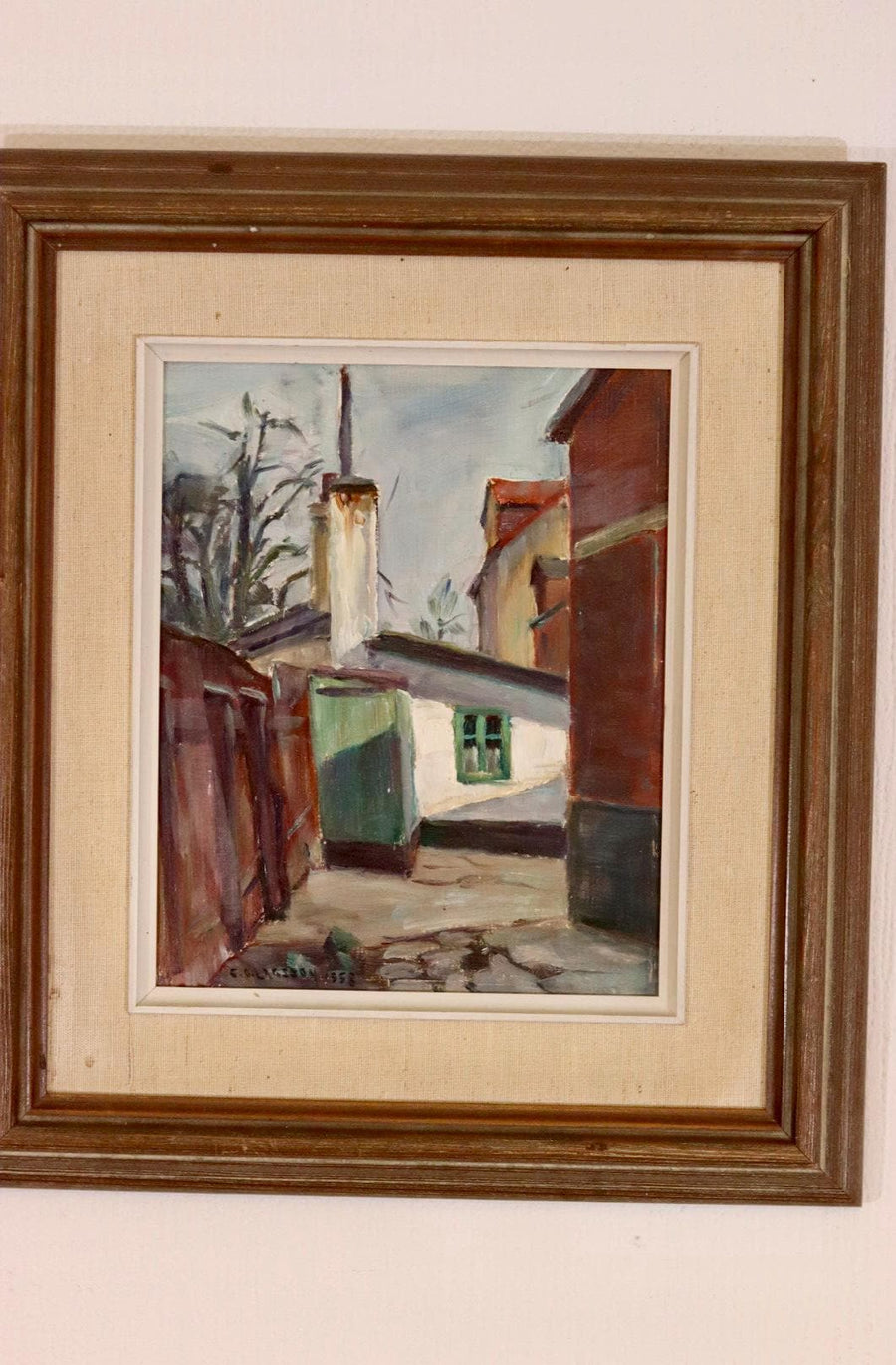 “Yard View” by Carl Oskar Larsson