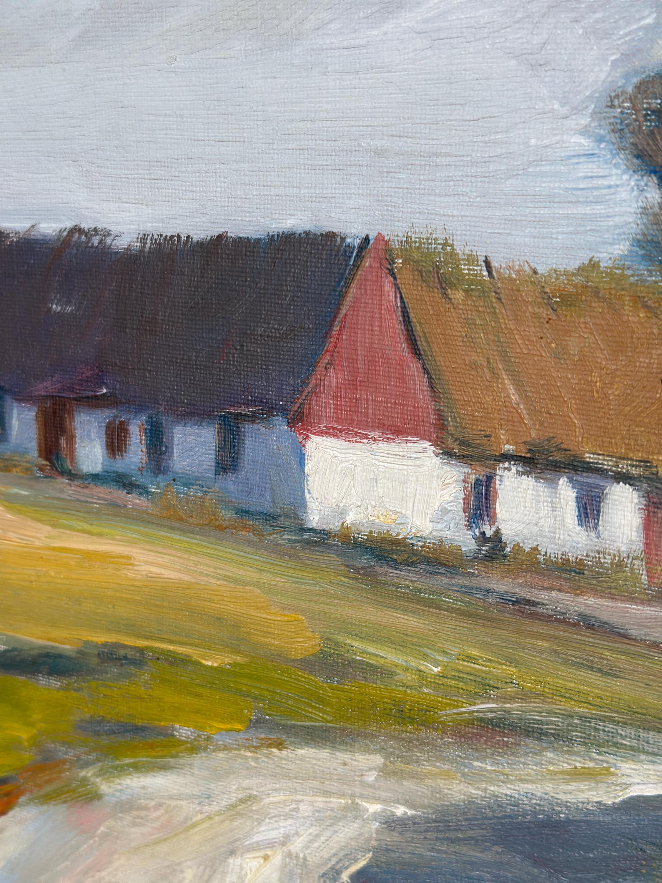 “Farm View” by P. O. Jansson