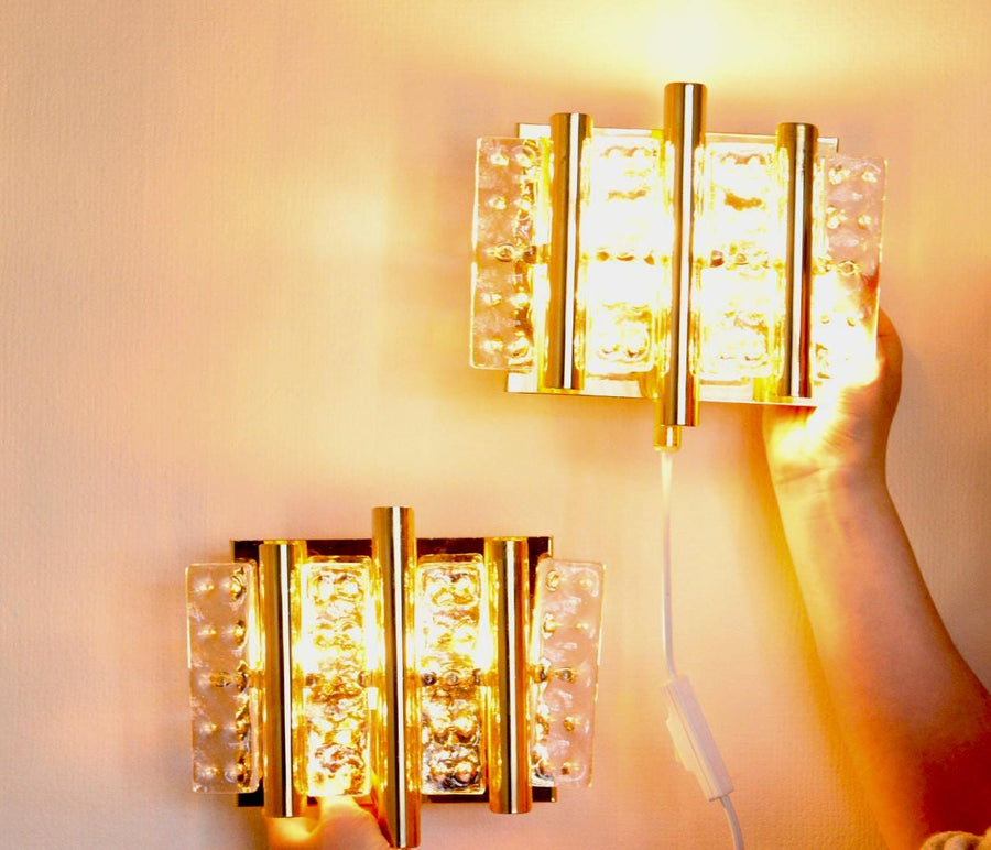 Pair of Vintage Brass Lamps by Hans-Agne Jakobsson