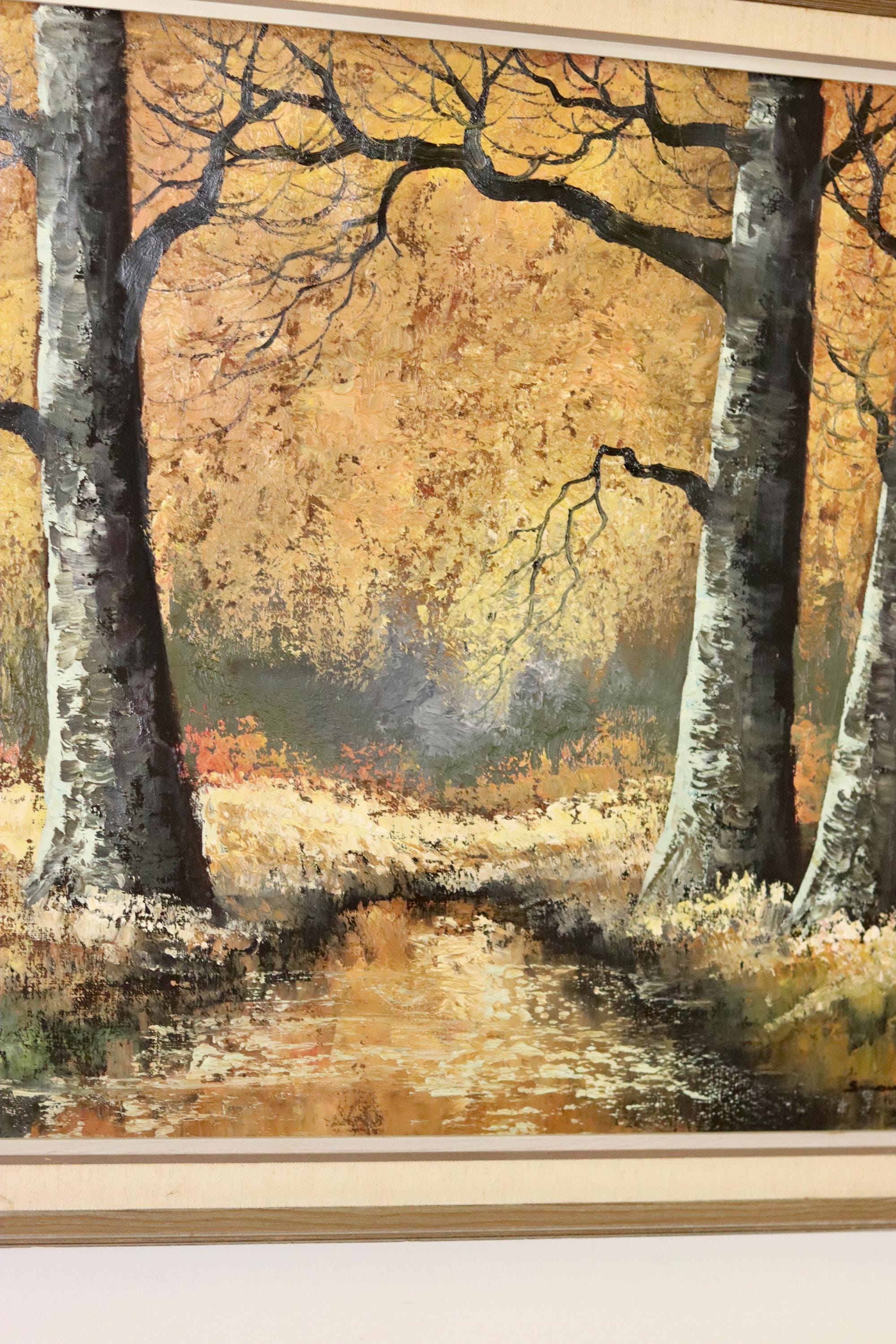 "Autumn in the Woods"- Signed Susan Krammer