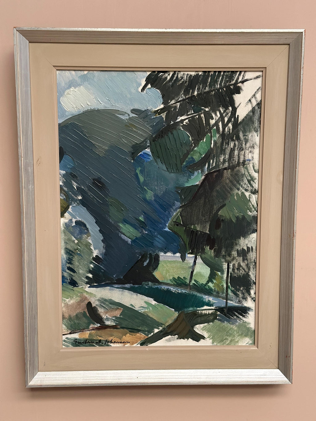 “Abstract Forest” by Gustav‑Adolf Johansson