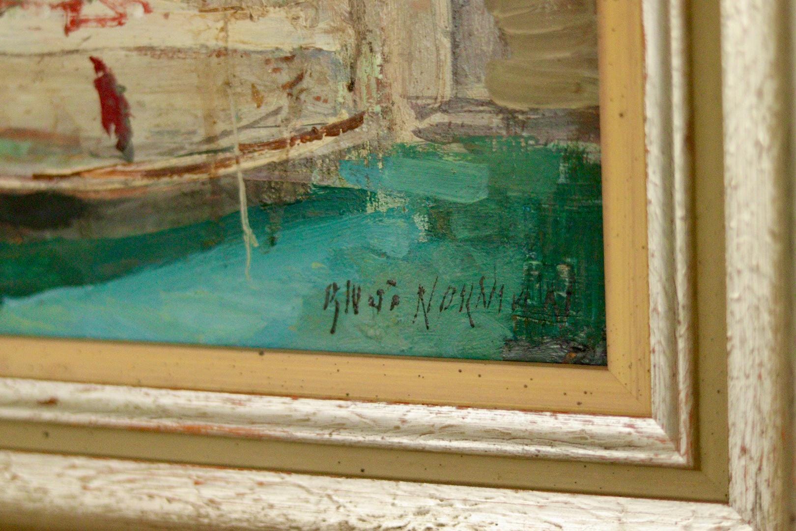 “Venice Scene” by Knut Norman