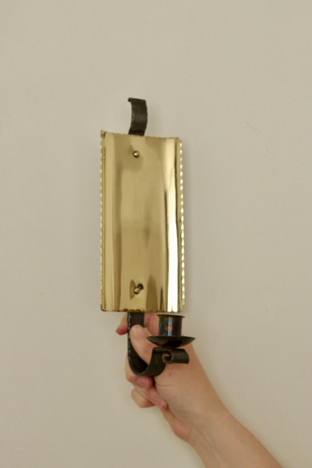 Pair of Vintage Swedish Sconces