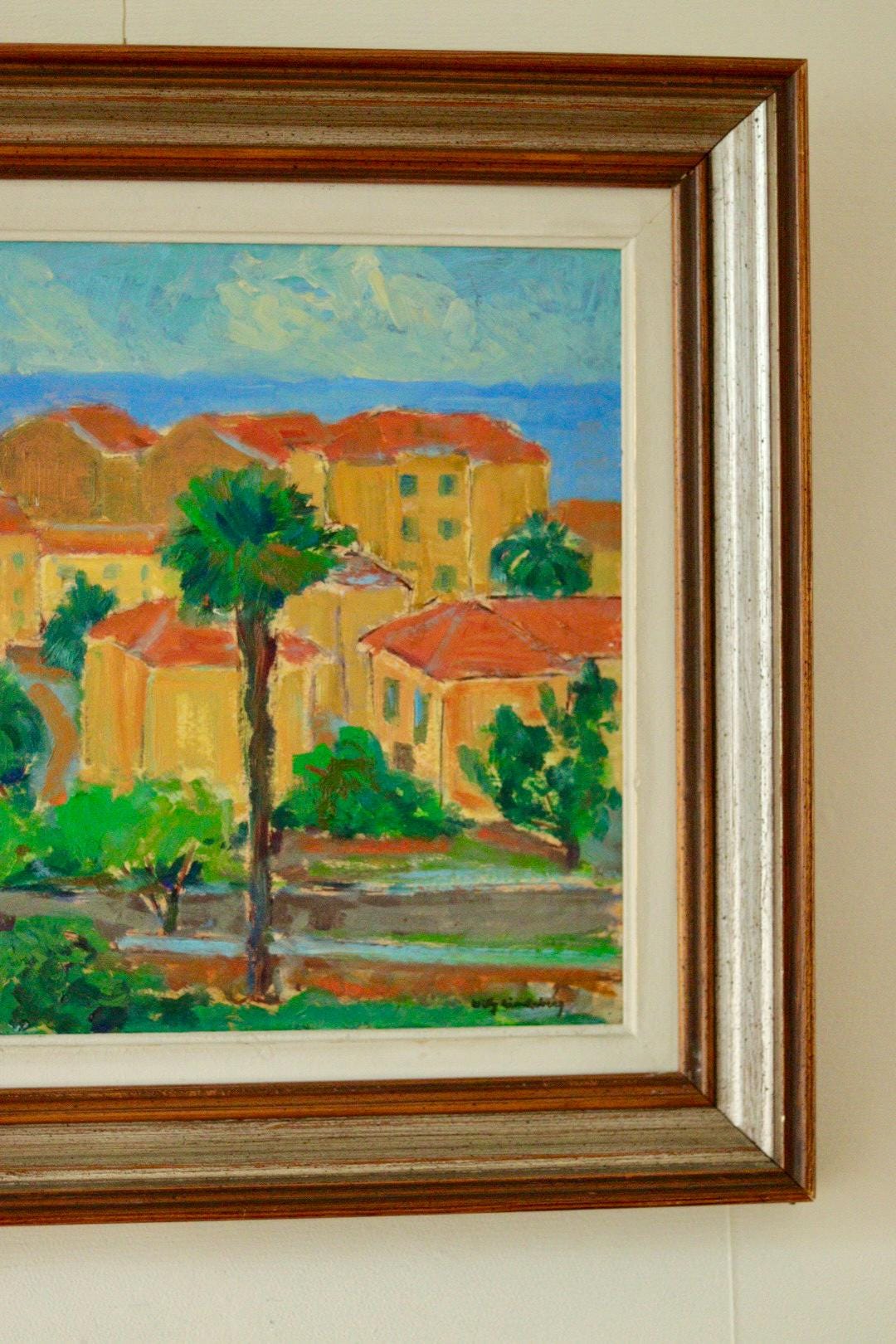 "Coastal Town" by Willy Lindeberg