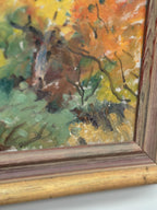 “City Obscured by Trees” by Adolf Jansson