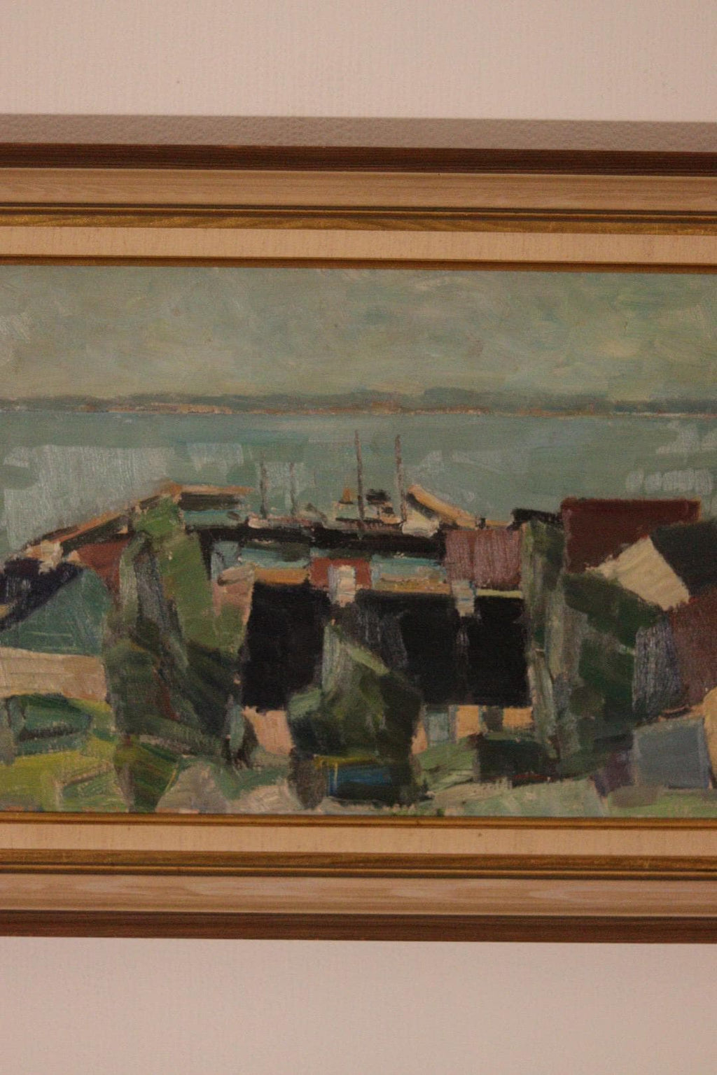 “Coastal Village” by K. Berndström