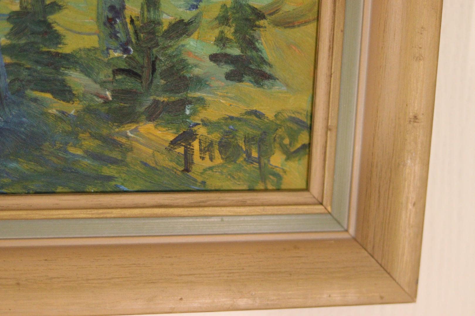 Landscape with Birches by Thorp