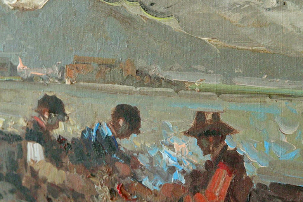 "Figures by the Sea" by Antonio Pecoraro