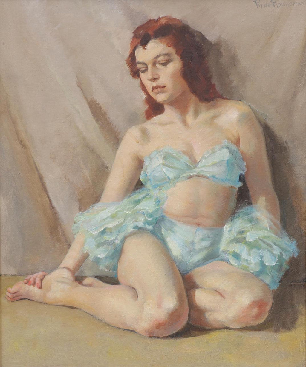 “Woman Portrait” by Philippe de Rougemont